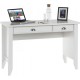 Soft White Home Office Desk